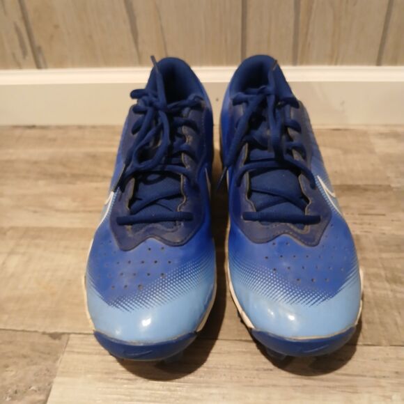NIKE Alpha Hurricane 4 Keystone Hyper Royal Blue Baseball Cleats Men's Size 8 - Picture 2 of 9